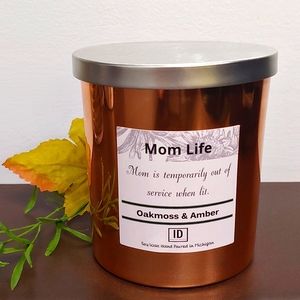 Oakmoss and Amber candle